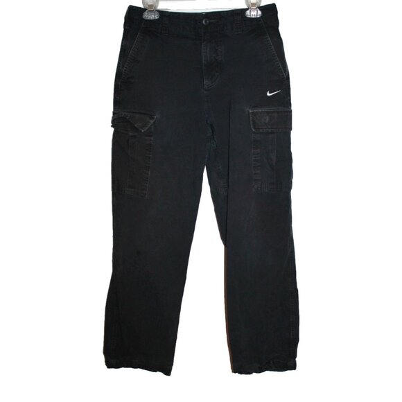 Nike SB Cargo Pants Size 30 Black 30x30 - Picture 1 of 2